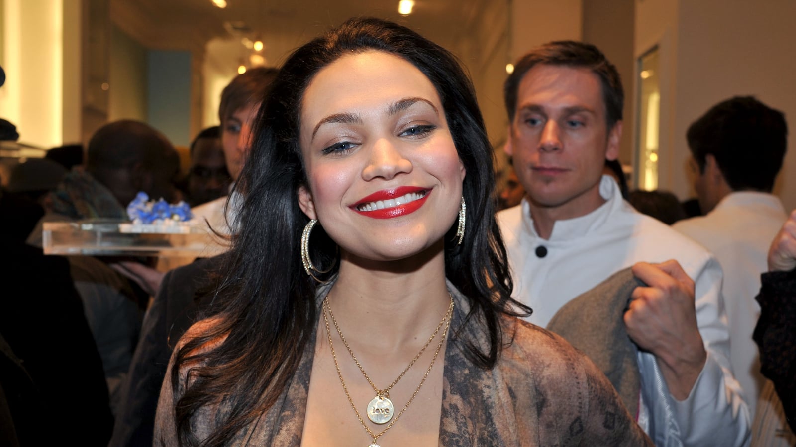 Chanel Farrell attends Benefit Cocktail Party with Elle Magazine on Feb. 4, 2010.