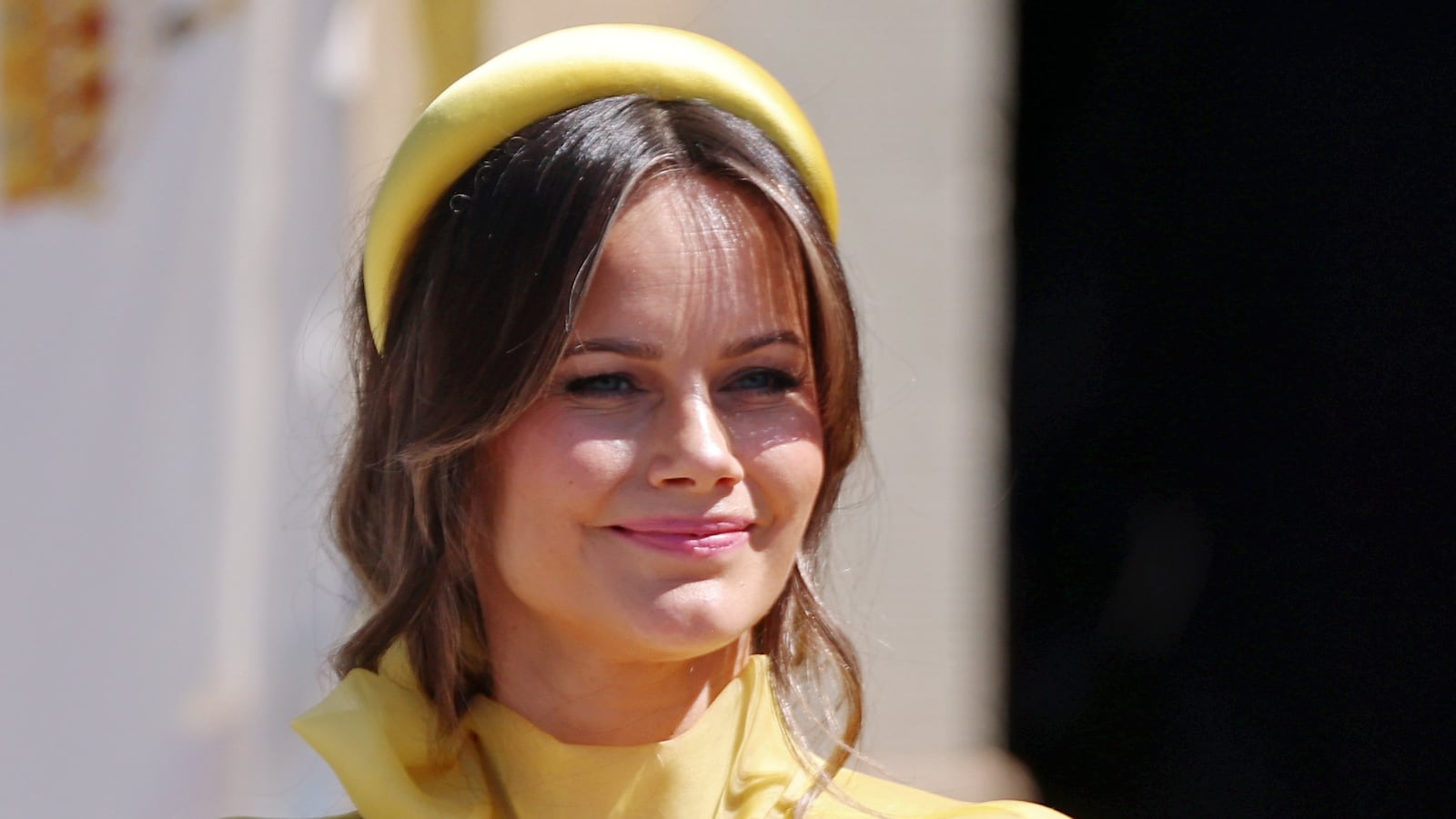 STOCKHOLM, SWEDEN - JUNE 13: Princess Sofia of Sweden, Princess Ines of Sweden, Prince Alexander of Sweden and Prince Gabriel of Sweden pose after the christening of Princess Ines of Sweden at the Drottningholm Palace Chapel on June 13, 2025 in Stockholm, Sweden.