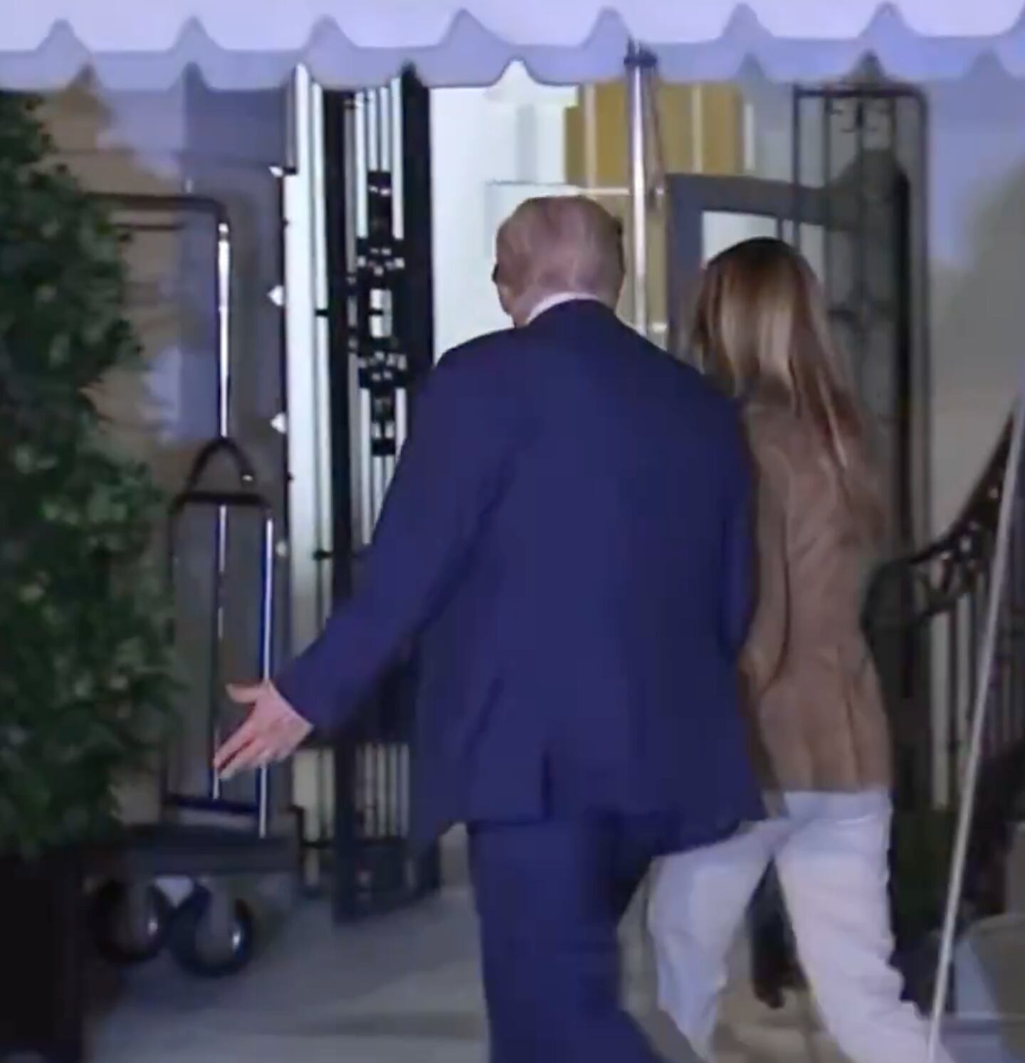 Photo inspiration: Picture Idea: New Video Shows Melania Trump Spurning President Donald Trump S