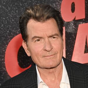 Charlie Sheen at Netflix's "aka Charlie Sheen" World Premiere held at Netflix Tudum Theater on September 04, 2025 in Los Angeles, California. (Photo by Michael Buckner/Variety via Getty Images)