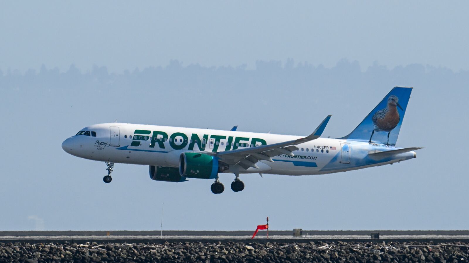 Frontier Airlines plane