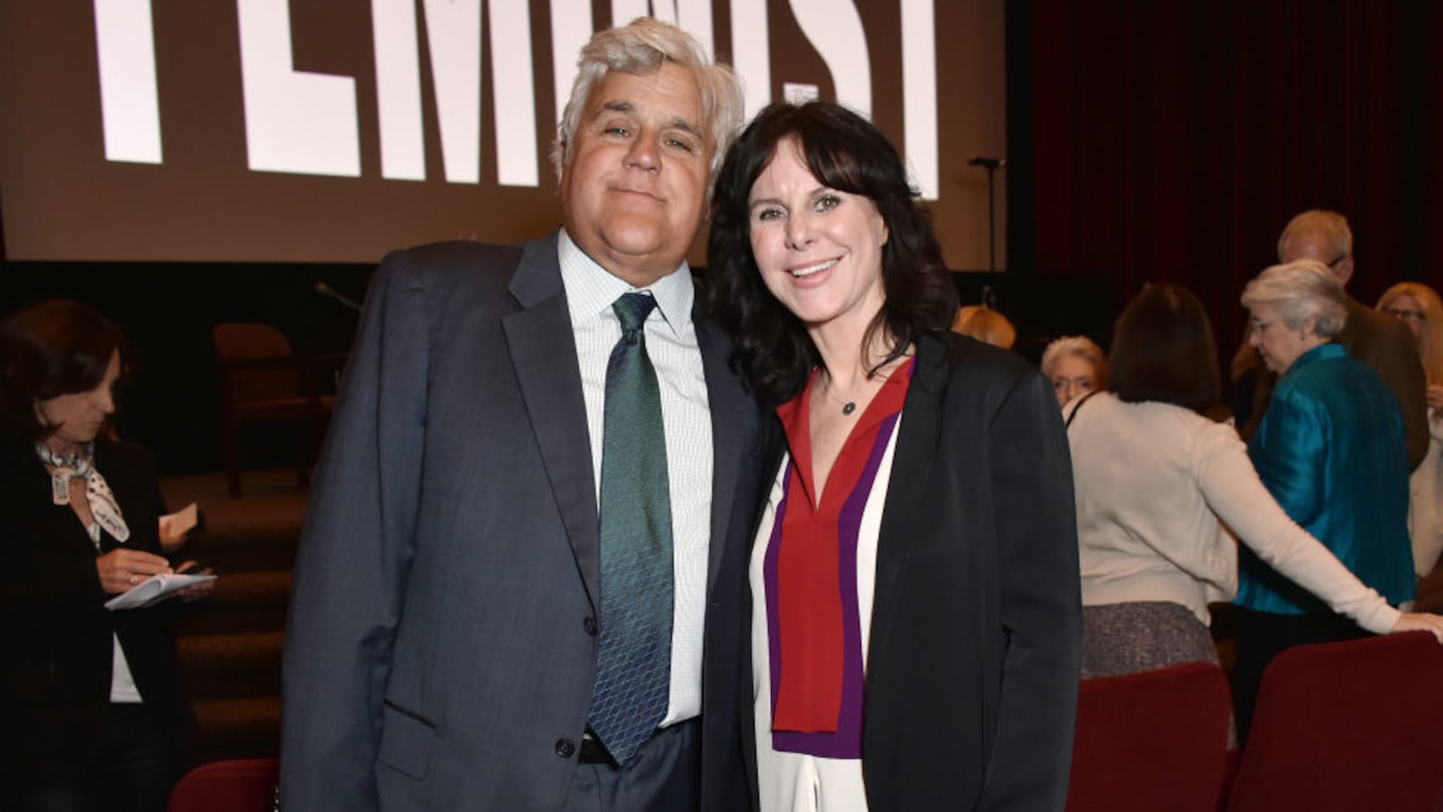 Jay Leno and Mavis Leno