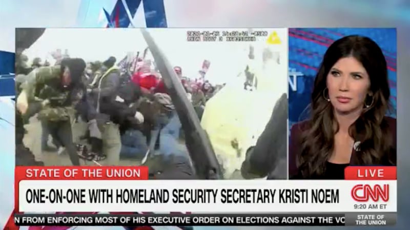 Kristi Noem on State of the Union with Jake Tapper