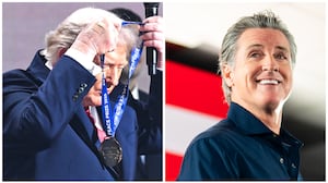 Donald Trump and Gavin Newsom.