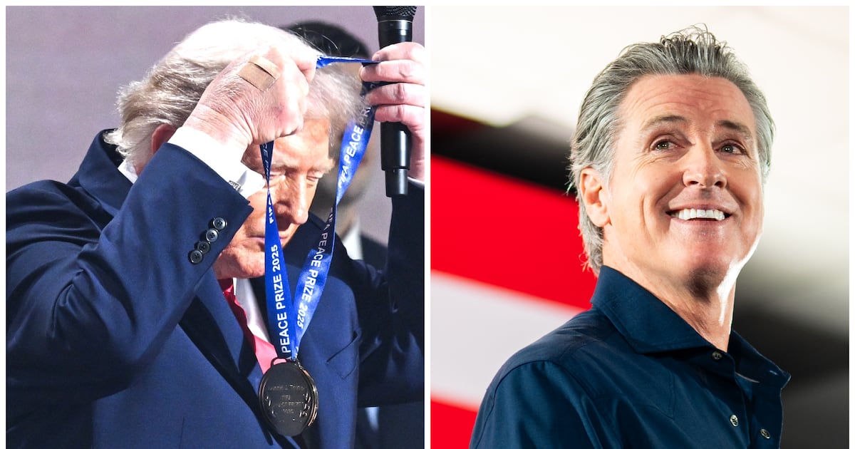 Gavin Newsom Mocks Donald Trump With His Own Made Up Peace Prize