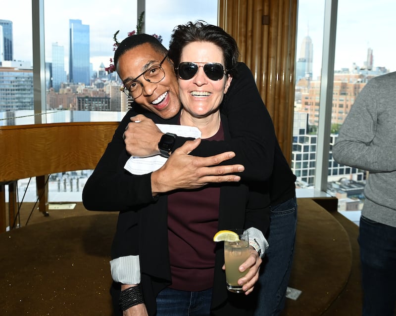 Don Lemon and Kara Swisher in 2024.