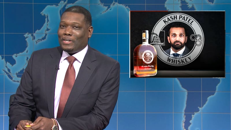 SNL, Michael Che on Kash Patel