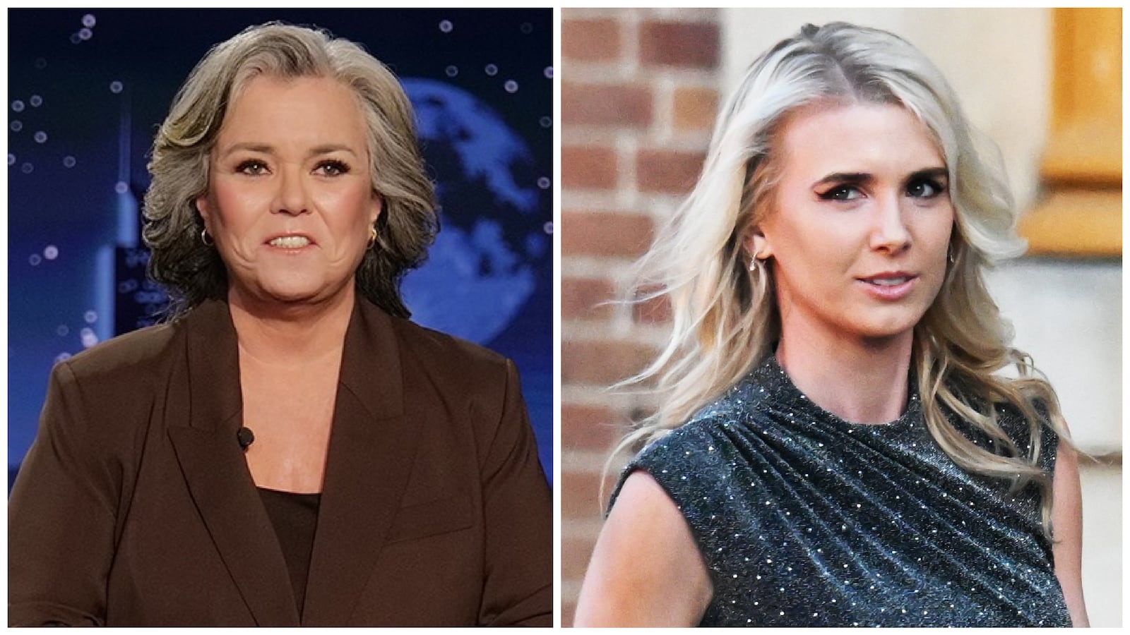Rosie O’Donnell and Natalie Harp