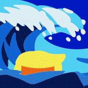Donald Trump, blue wave