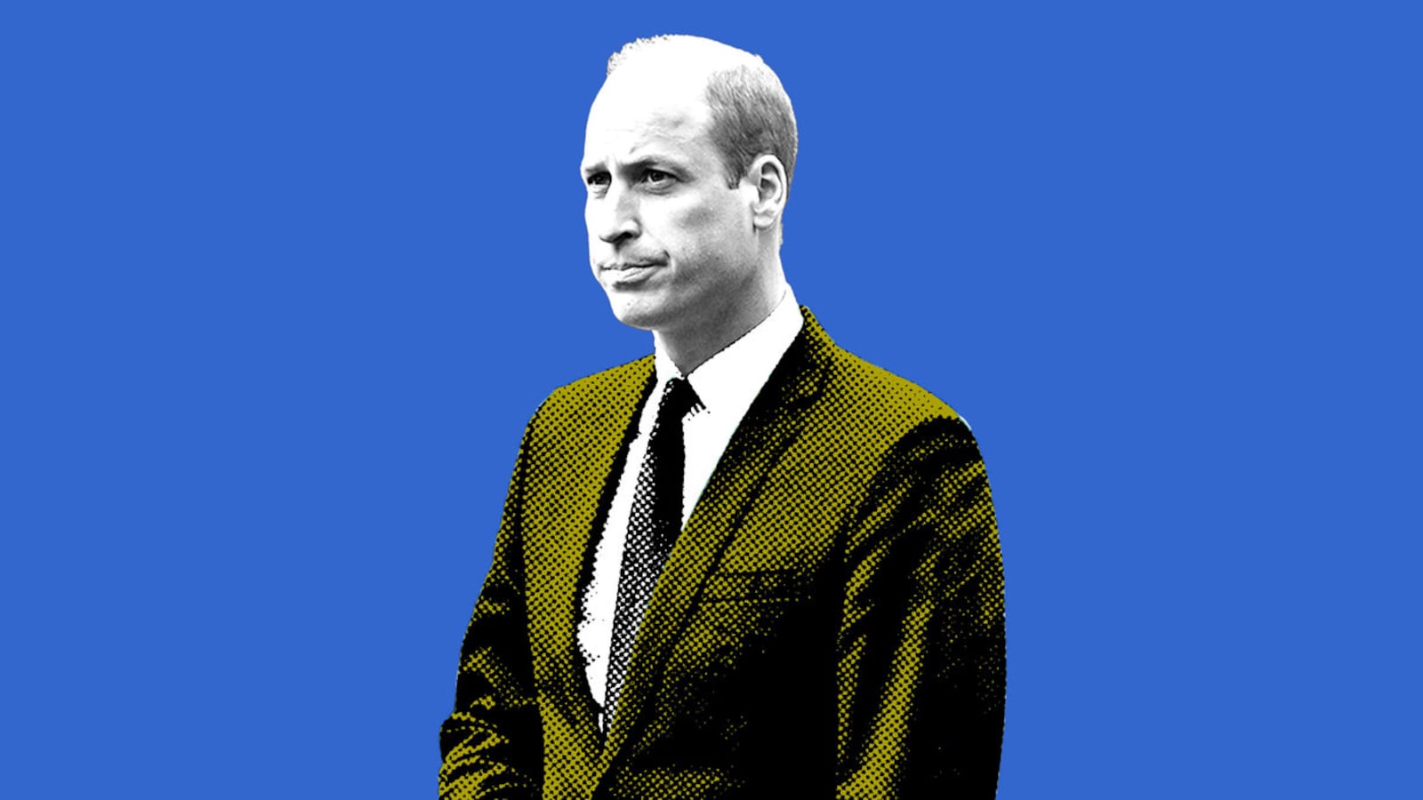 Photo-illustration of Prince William