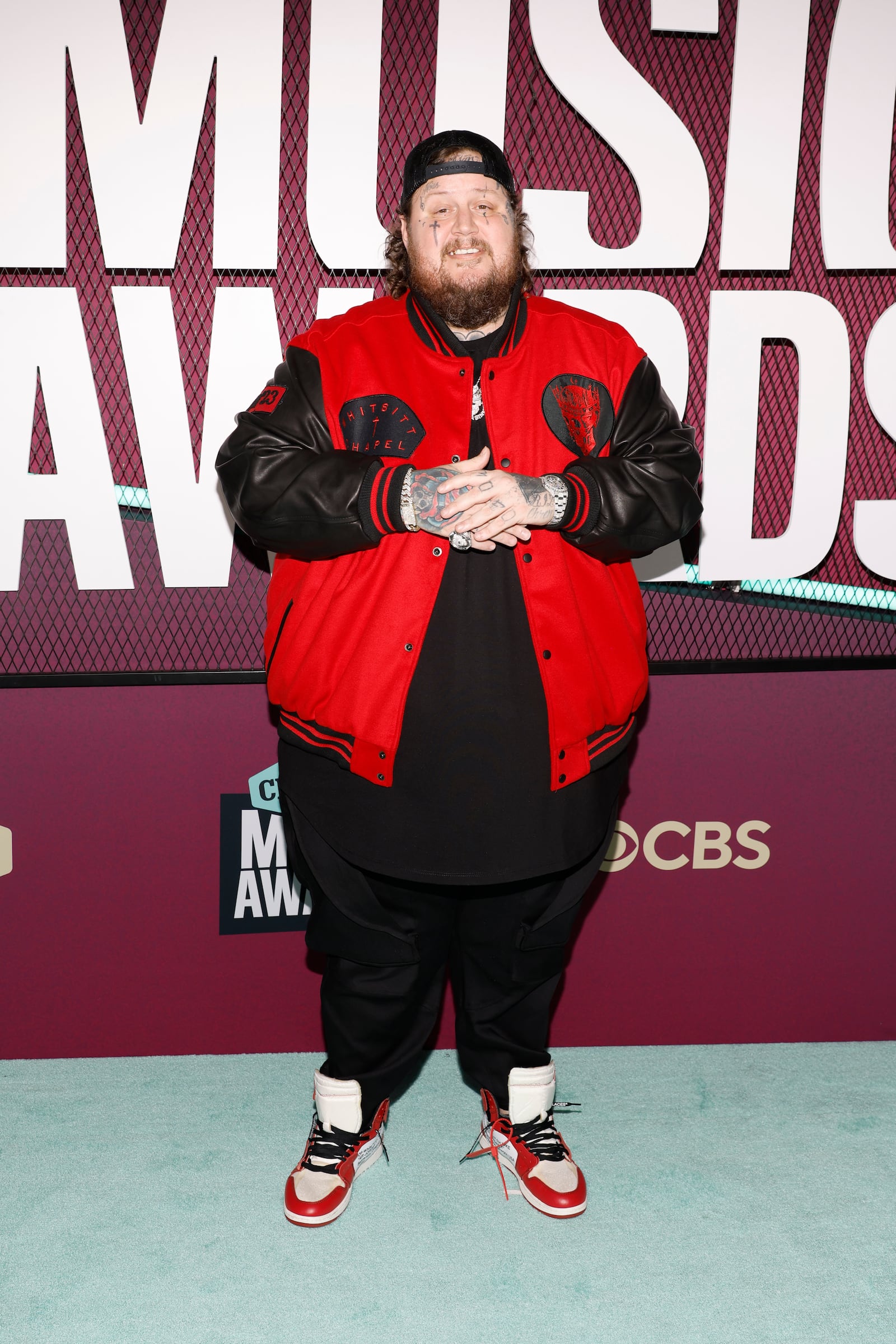 Jelly Roll attends the CMT Music Awards on April 02, 2023.