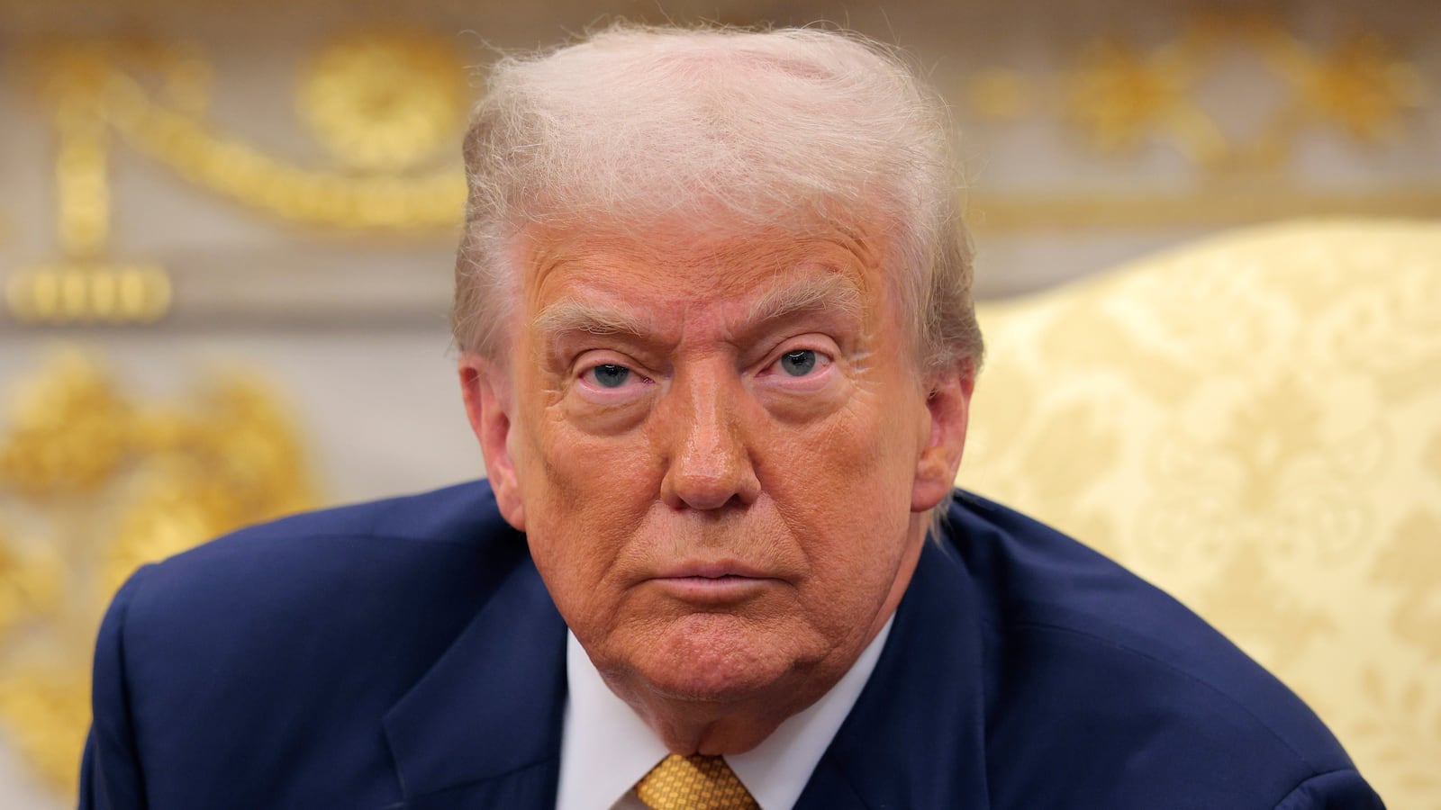 WASHINGTON, DC - JULY 22: U.S. President Donald Trump delivers remarks during a meeting with Philippine President Ferdinand Marcos Jr. in the Oval Office at the White House on July 22, 2025 in Washington, DC. Trump and Marcos are expected to discuss trade tariffs, increasing security cooperation in the face of China’s growing maritime power in the West Philippine Sea and other topics. (Photo by Chip Somodevilla/Getty Images)