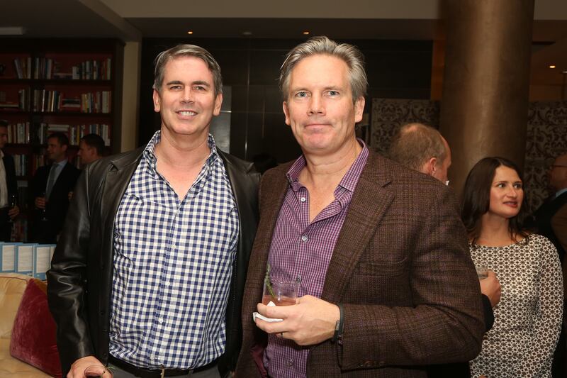 Scott Bessent and John Freeman in 2014.