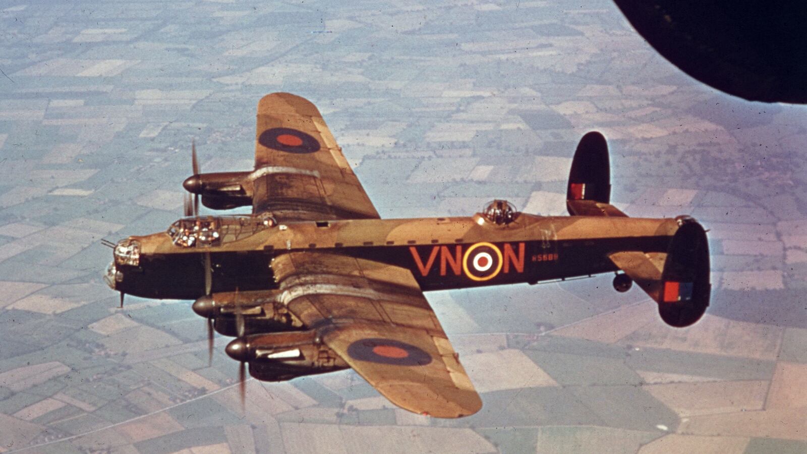 Avro Lancaster heavy bomber during World War II