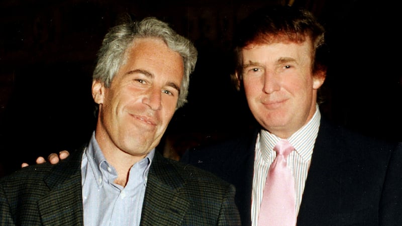 Jeffrey Epstein and Donald Trump