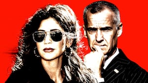 Kristi Noem and Corey Lewandowski