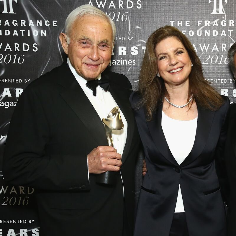 Les Wexner and Abigail Wexner.