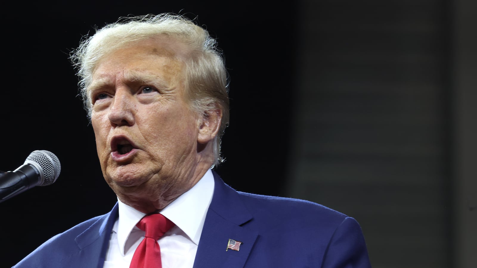 A picture of former President Donald Trump. Special counsel Jack Smith and his office are seeking to impose a “narrowly tailored” gag order against Donald Trump in his federal election interference case in D.C., according to a filing released Friday.