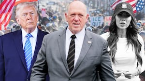 Tom Homan, Donald Trump, Kristi Noem