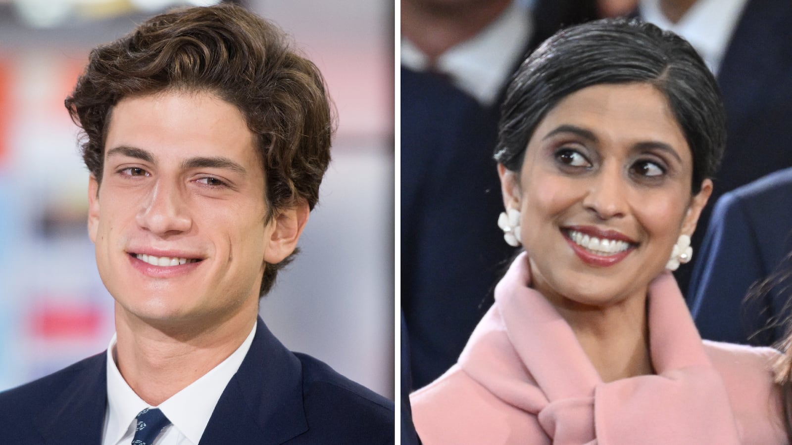 Jack Schlossberg and Usha Vance.