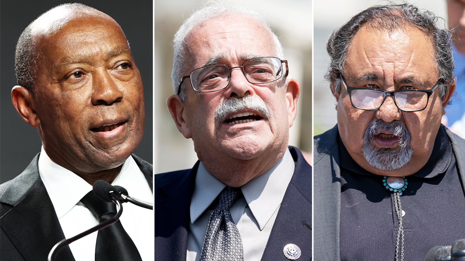 Sylvester Turner, Gerry Connolly, and Raúl Grijalva.