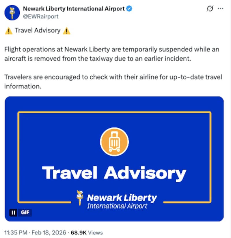 Newark Liberty International/ X