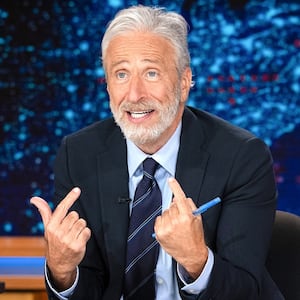 NEW YORK - MAY 18: Jon Stewart on the Comedy Central series The Daily Show. (Photo by Matt Wilson/Comedy Central via Getty Images) *** Local Caption ***Jon Stewart
