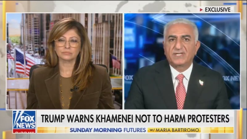 Reza Pahlavi, exiled Crown Prince of Iran, asks Donald Trump for military intervention