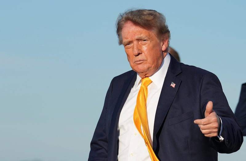 Trump's latest hair change has sparked fresh questions.