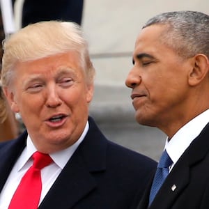 Donald Trump and first lady Melania Trump