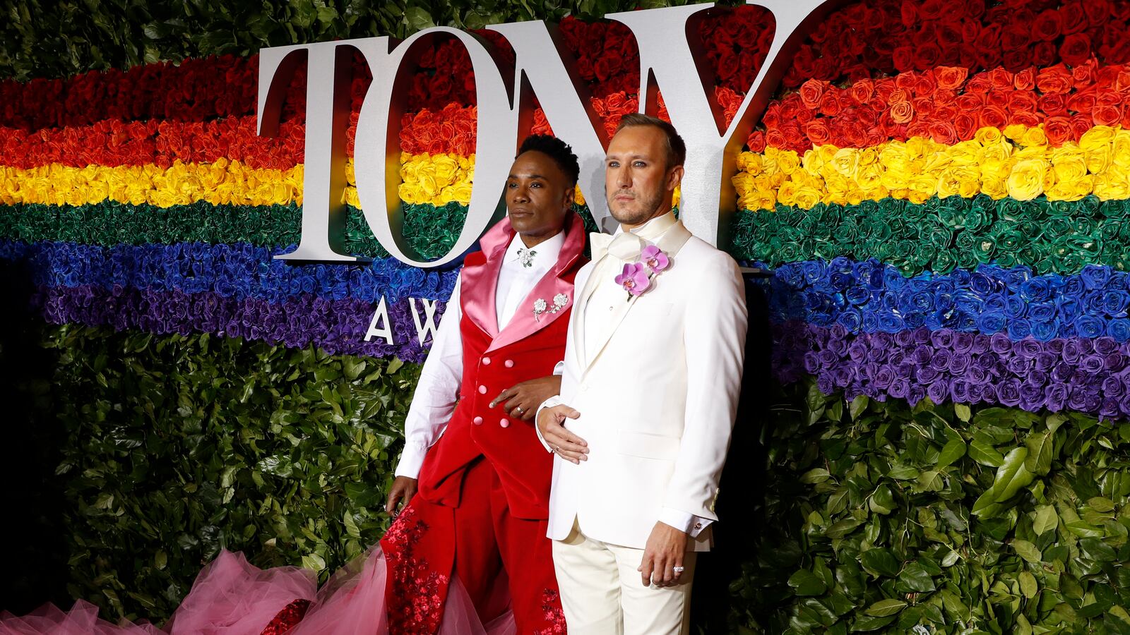 Billy Porter and Adam Smith at 73rd Annual Tony Awards