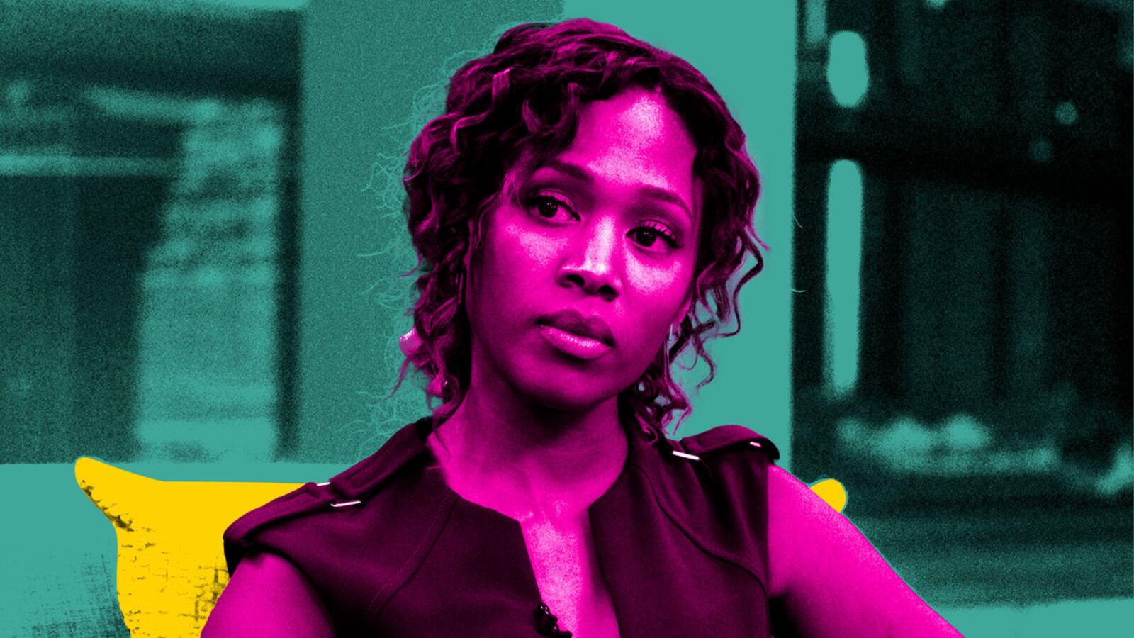 Illustration of ‘Morning Show’ Star Nicole Beharie