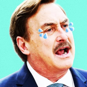 Mike Lindell crying