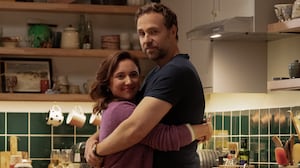 Esther Smith and Rafe Spall in 'Trying'