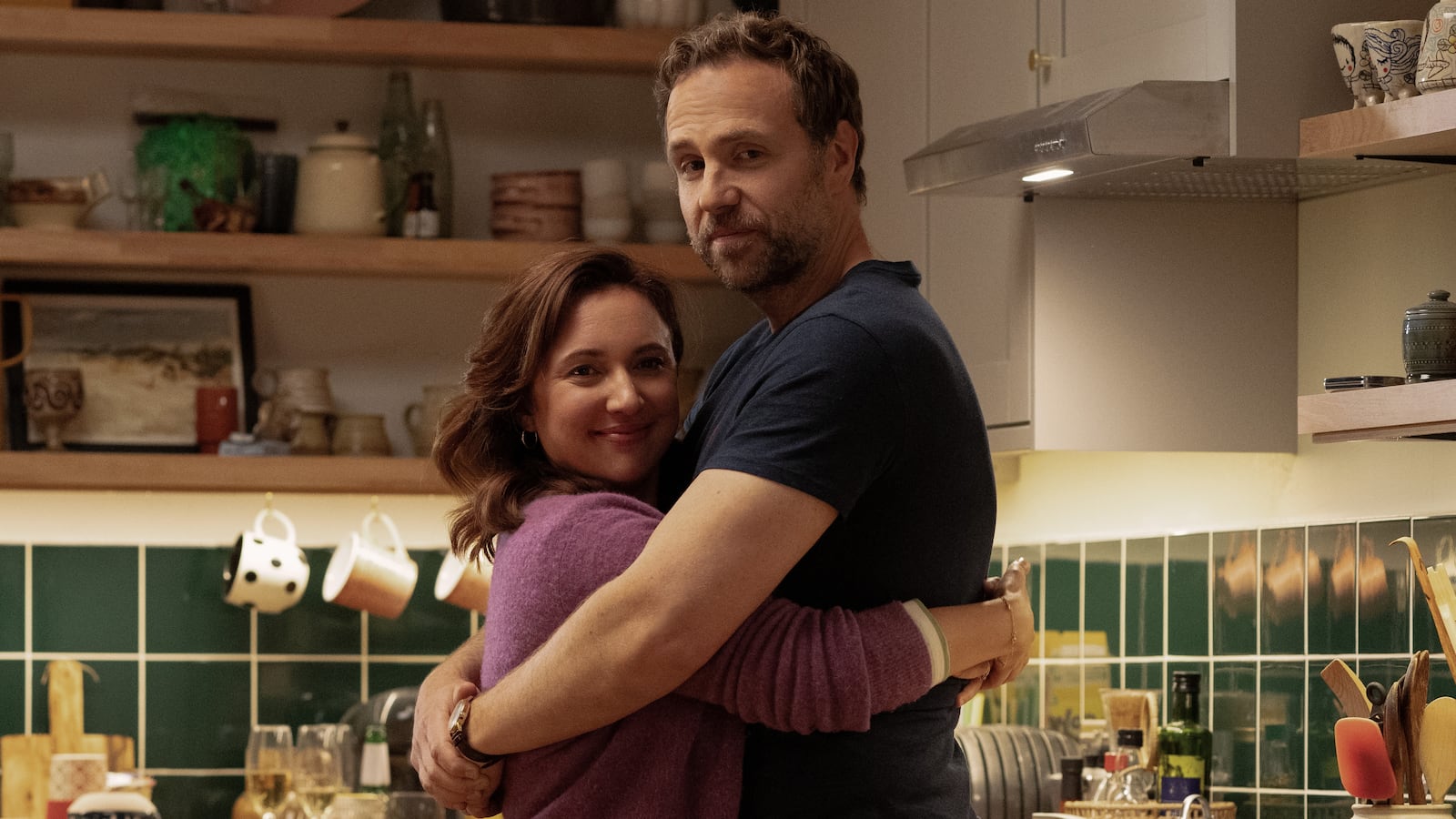 Esther Smith and Rafe Spall in 'Trying'