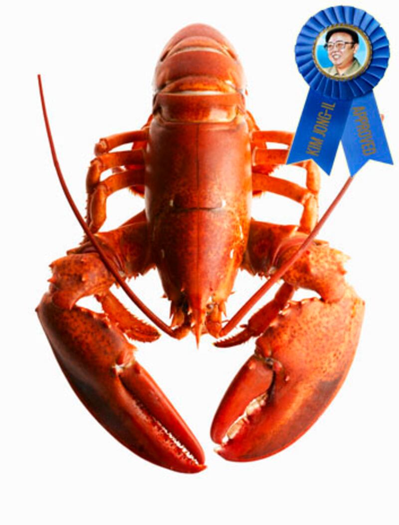 galleries/2011/12/20/obsessions-of-north-korea-s-dictator-kim-jong-il-bill-clinton-elizabeth-taylor-ramboand-more-photos/obsessions-of-kim-jun-il-gal-lobster_vdhhyd