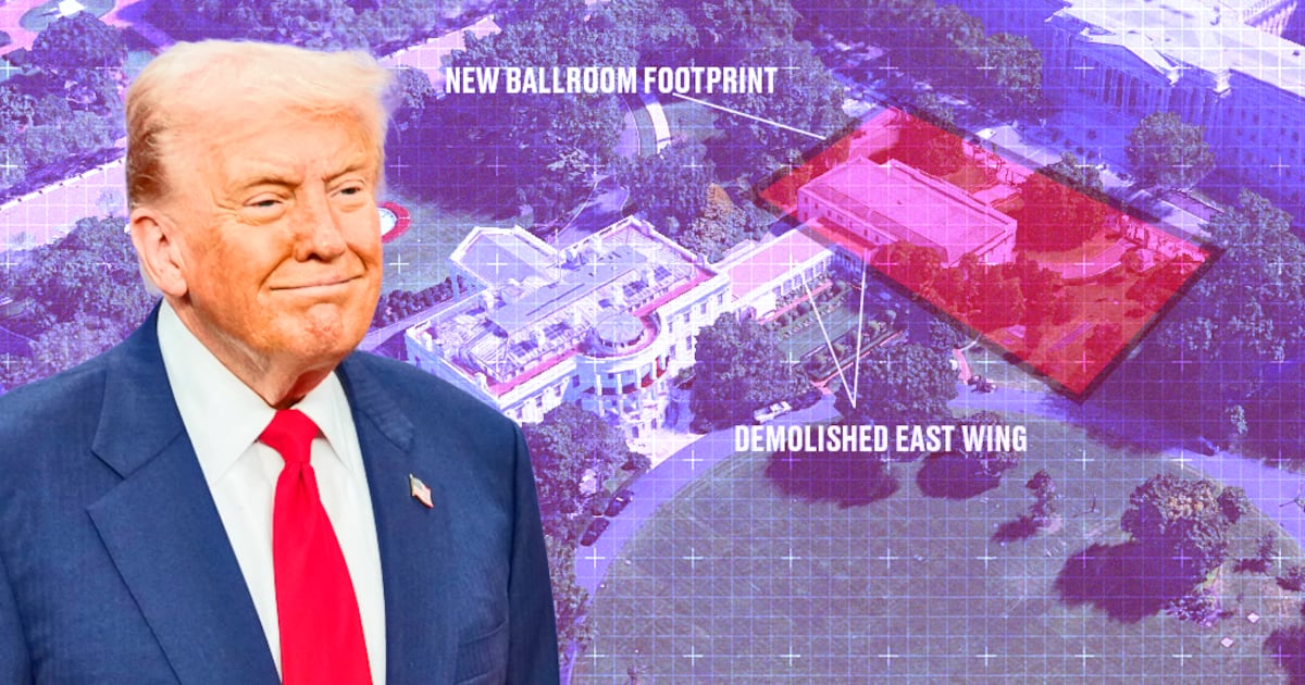 Embarrassing Flaws Emerge in Trump’s New White House Design Embarrassing Flaws Emerge in Trump’s New White House Design