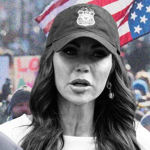 Tom Homan, Donald Trump, Kristi Noem