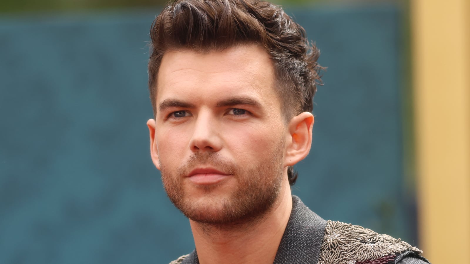 Luke Newton attends the "Bridgerton" Season Part two special screening at the Odeon Luxe Leicester Square on June 12, 2024 in London, England.