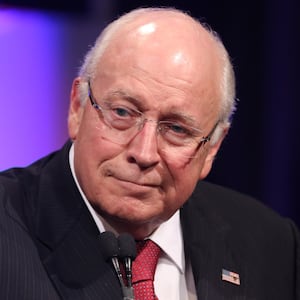Former Vice President Dick Cheney speaks at the Sunshine Summit opening dinner at Disney's Contemporary Resort on November 12, 2015 in Orlando, Florida.The dinner is the kick-off of a three-day event that will draw thousands of Republicans, mostly to hear live speeches from all the GOP presidential candidates on Friday and Saturday.