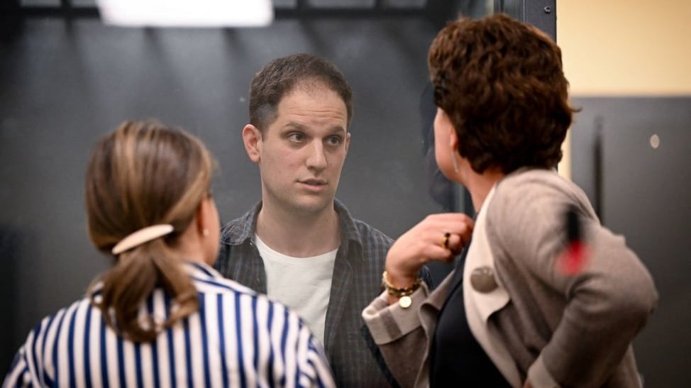 U.S. journalist Evan Gershkovich