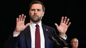 MINNEAPOLIS, MINNESOTA - JANUARY 22: U.S. Vice President JD Vance gives remarks following a roundtable discussion with local leaders and community members amid a surge of federal immigration authorities in the area, at Royalston Square on January 22, 2026 in Minneapolis, Minnesota. The Trump administration has sent a reported 3,000-plus federal agents into the area, with more on the way, as they make a push to arrest undocumented immigrants in the region. (Photo by Jim Watson - Pool/Getty Images)