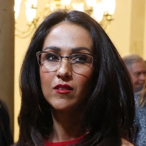 U.S. Representative Lauren Boebert (R-CO) arrives for the Presidential Inauguration of Donald Trump