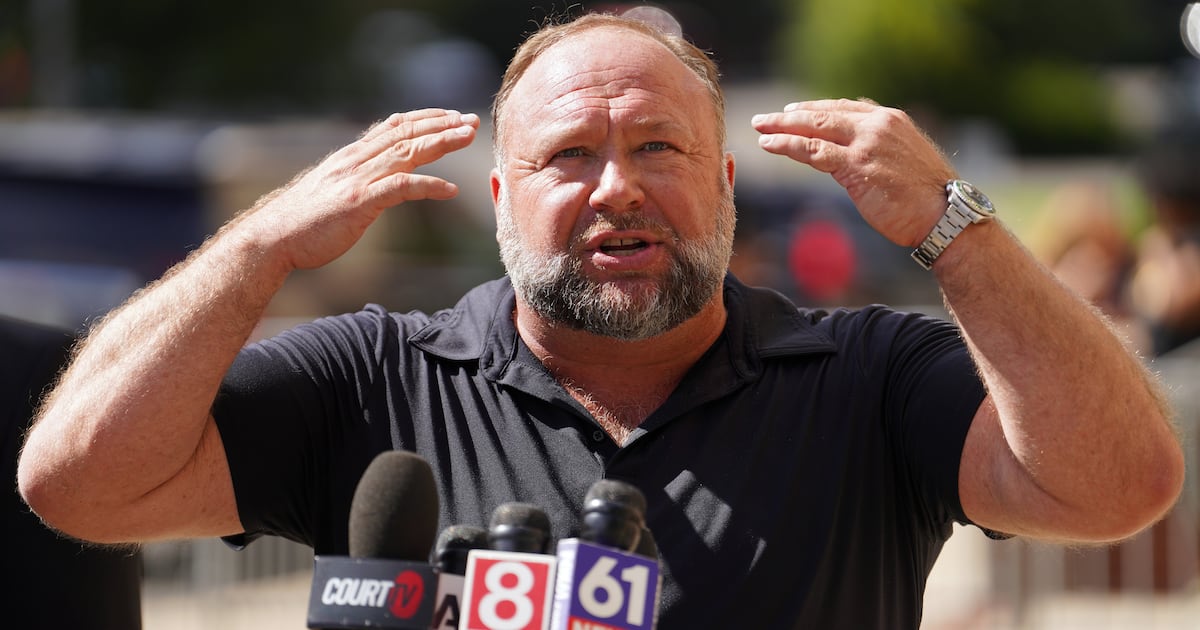 Trump Goon Threatens Sandy Hook Hero for Suing Alex Jones