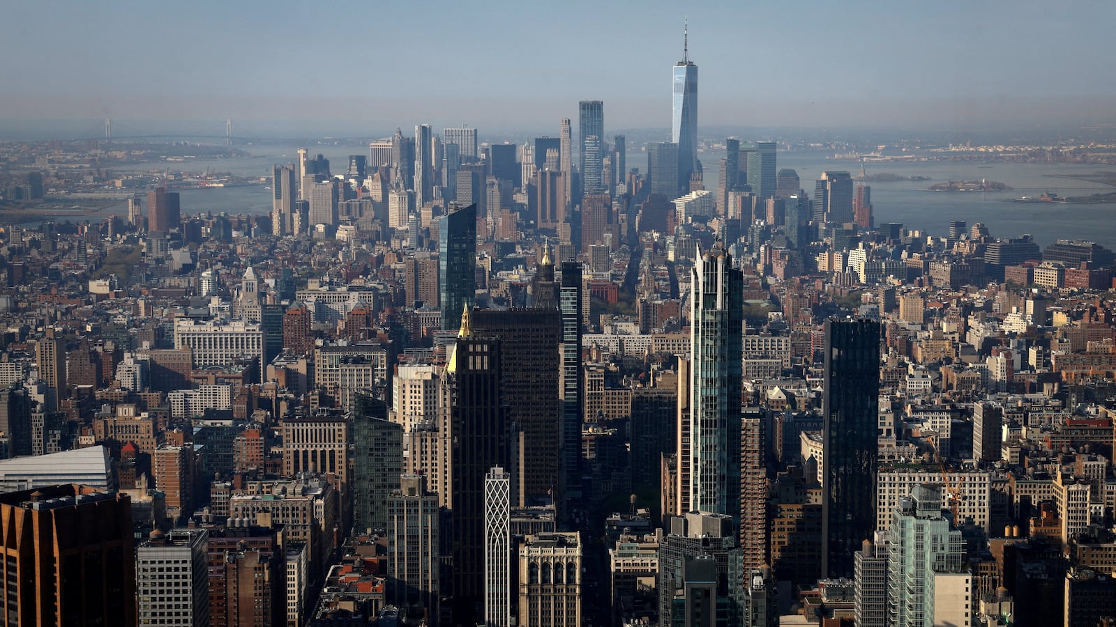 An earthquake was felt in New York City.