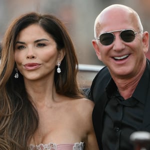 Jeff Bezos and Lauren Sanchez