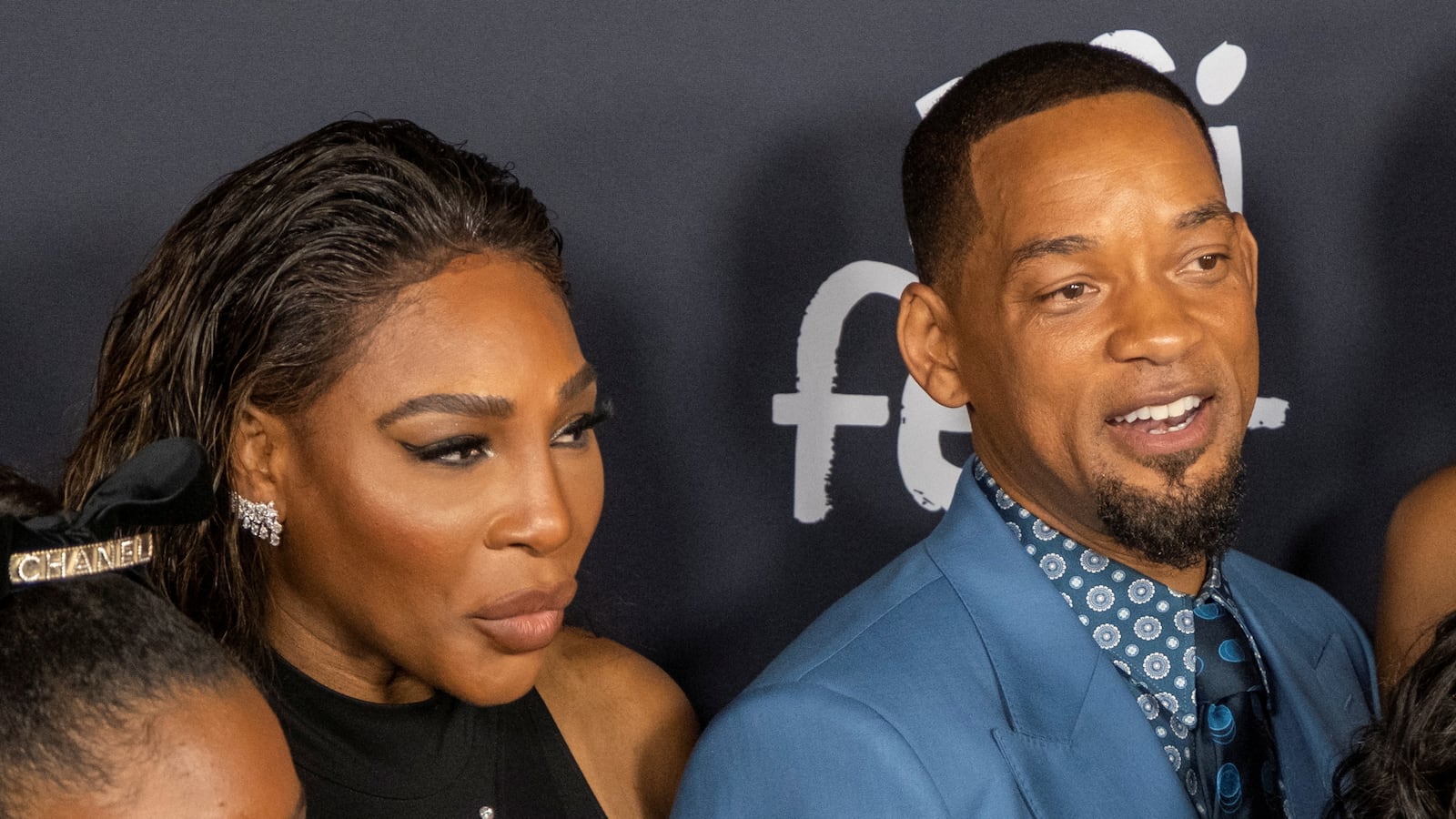 Serena Williams and Will Smith