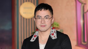 NEW YORK, NEW YORK - NOVEMBER 17: Bowen Yang attends the "Wicked: For Good!" New York premiere at David Geffen Hall on November 17, 2025 in New York City. (Photo by Dia Dipasupil/WireImage)