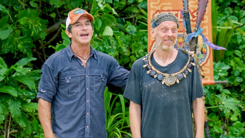 eff Probst and Mike White on the thirteenth episode of SURVIVOR: David vs. Goliath 2018