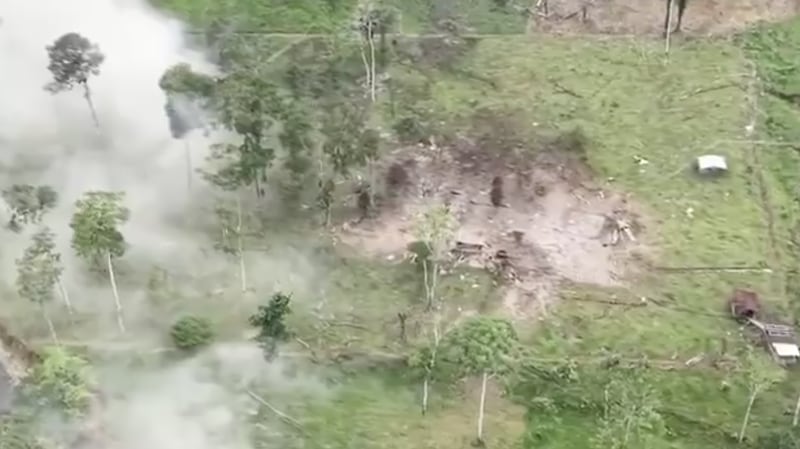 Ecuador strike pentagon